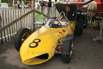 © Octane Photographic 2011 – Goodwood Revival 17th September 2011. Ferrari 156 sharknose replica, Historic F1. Digital Ref : 0179CB1D4357