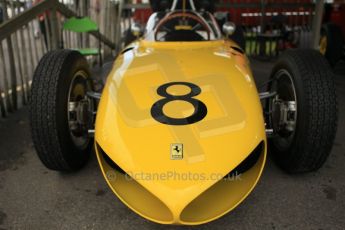 © Octane Photographic 2011 – Goodwood Revival 17th September 2011. Ferrari 156 sharknose replica, Historic F1. Digital Ref : 0179CB1D4358