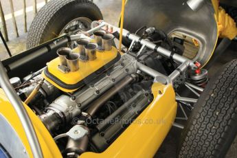 © Octane Photographic 2011 – Goodwood Revival 17th September 2011. Ferrari 156 sharknose replica, Historic F1. Digital Ref : 0179CB1D4359