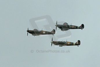 © Octane Photographic 2011 – Goodwood Revival 17th September 2011. Spitfire flyby Digital Ref : 0179CB1D4396