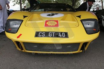 © Octane Photographic 2011 – Goodwood Revival 17th September 2011. Ford GT40. Digital Ref : 0179LW7D7309