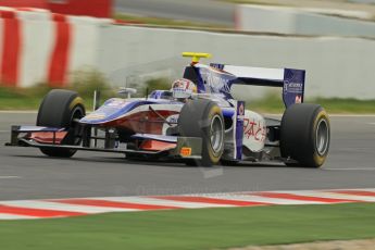 © Octane Photographic 2011. GP2 Official pre-season testing, Barcelona, Tuesday 19th April 2011. Trident Racing - Stefano Coletti. Digital Ref : 0052CB1D0028