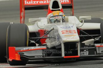 © Octane Photographic 2011. GP2 Official pre-season testing, Barcelona, Tuesday 19th April 2011. Team Air Asia - Luiz Razia. Digital Ref : 0052CB1D0087