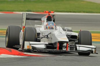 © Octane Photographic 2011. GP2 Official pre-season testing, Barcelona, Tuesday 19th April 2011. Barwa Addax Team - Charles Pic. Digital Ref : 0052CB1D0131