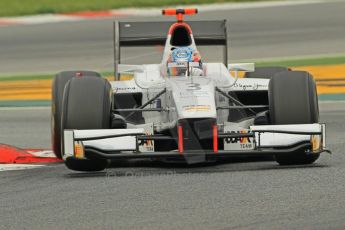 © Octane Photographic 2011. GP2 Official pre-season testing, Barcelona, Tuesday 19th April 2011. Barwa Addax Team - Charles Pic. Digital Ref : 0052CB1D0181