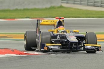 © Octane Photographic 2011. GP2 Official pre-season testing, Barcelona, Tuesday 19th April 2011. Super Nova Racing - Fairuz Fauzy. Digital Ref : 0052CB1D0192
