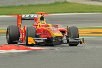 © Octane Photographic 2011. GP2 Official pre-season testing, Barcelona, Tuesday 19th April 2011. Racing Engineering - Dani Clos. Digital Ref : 0052CB1D0335