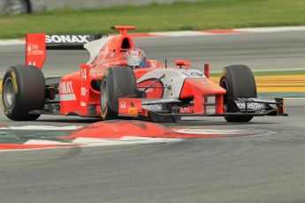 © Octane Photographic 2011. GP2 Official pre-season testing, Barcelona, Tuesday 19th April 2011. Arden International - Josef Kral. Digital Ref : 0052CB1D0590