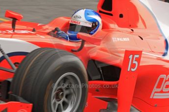 © Octane Photographic 2011. GP2 Official pre-season testing, Barcelona, Tuesday 19th April 2011. Arden International - Jolyon Palmer. Digital Ref : 0052CB7D0042