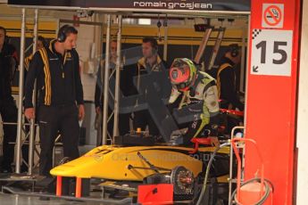 © Octane Photographic 2011. GP2 Official pre-season testing, Barcelona, Tuesday 19th April 2011. DAMS - Romain Grosjean. Digital Ref : 0052CB7D0049