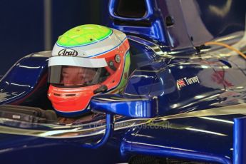 © Octane Photographic 2011. GP2 Official pre-season testing, Barcelona, Tuesday 19th April 2011. Carlin - Oliver Turvey. Digital Ref : 0052CB7D0093