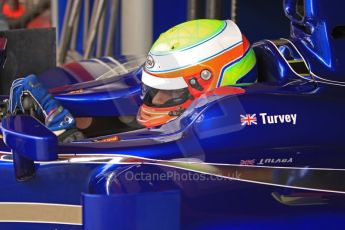© Octane Photographic 2011. GP2 Official pre-season testing, Barcelona, Tuesday 19th April 2011. Carlin - Oliver Turvey. Digital Ref : 0052CB7D0107
