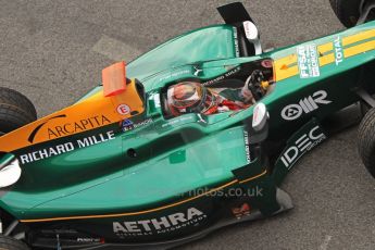 © Octane Photographic 2011. GP2 Official pre-season testing, Barcelona, Tuesday 19th April 2011. Lotus Art - Jules Bianchi. Digital Ref : 0052CB7D0142