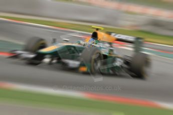 © Octane Photographic 2011. GP2 Official pre-season testing, Barcelona, Tuesday 19th April 2011. Lotus Art - Esteban Gutierrez. Digital Ref : 0052CB7D0191
