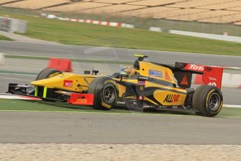 © Octane Photographic 2011. GP2 Official pre-season testing, Barcelona, Tuesday 19th April 2011. DAMS - Pal Varhaug. Digital Ref : 0052CB7D0237