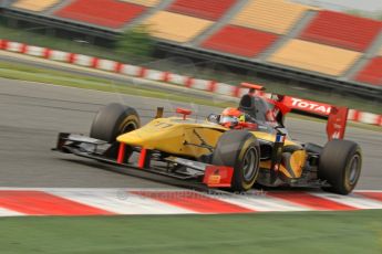 © Octane Photographic 2011. GP2 Official pre-season testing, Barcelona, Tuesday 19th April 2011. DAMS - Romain Grosjean. Digital Ref : 0052CB7D0247