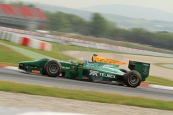 © Octane Photographic 2011. GP2 Official pre-season testing, Barcelona, Tuesday 19th April 2011. Lotus Art - Esteban Gutierrez. Digital Ref : 0052CB7D0301