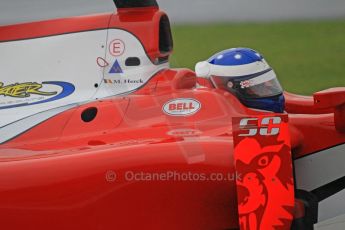 © Octane Photographic 2011. GP2 Official pre-season testing, Silverstone, Tuesday 5th April 2011. Scuderia Coloni - Michael Herck. Digital Ref : 0039CB1D6198