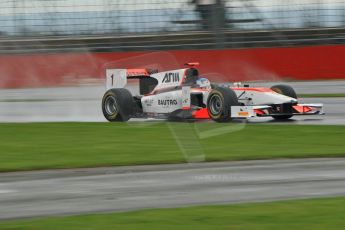 © Octane Photographic 2011. GP2 Official pre-season testing, Silverstone, Tuesday 5th April 2011. Rapax - Fabio Leimer. Digital Ref : 0039CB1D6211