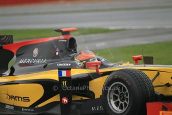 © Octane Photographic 2011. GP2 Official pre-season testing, Silverstone, Tuesday 5th April 2011. DAMS - Romain Grosjean. Digital Ref : 0039CB1D6273