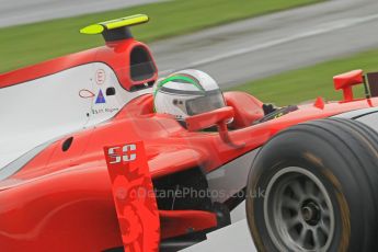 © Octane Photographic 2011. GP2 Official pre-season testing, Silverstone, Tuesday 5th April 2011. Scuderia Coloni - Davide Rigon. Digital Ref : 0039CB1D6438
