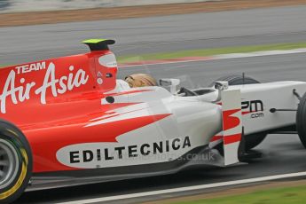 © Octane Photographic 2011. GP2 Official pre-season testing, Silverstone, Tuesday 5th April 2011. Team Air Asia - Davide Valsecchi. Digital Ref : 0039CB1D6591