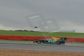 © Octane Photographic 2011. GP2 Official pre-season testing, Silverstone, Tuesday 5th April 2011. Lotus Art - Esteban Guiterrez. Digital Ref : 0039CB1D6595