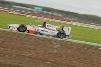 © Octane Photographic 2011. GP2 Official pre-season testing, Silverstone, Tuesday 5th April 2011. Rapax - Fabio Leimer. Digital Ref : 0039CB1D6663