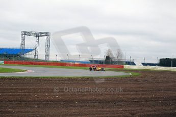 © Octane Photographic 2011. GP2 Official pre-season testing, Silverstone, Tuesday 5th April 2011. DAMS - Romain Grosjean. Digital Ref : 0039CB1D6852