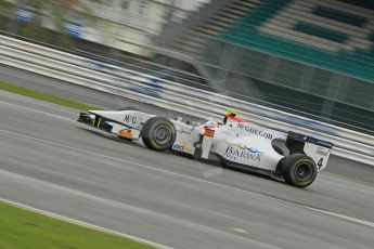 © Octane Photographic 2011. GP2 Official pre-season testing, Silverstone, Tuesday 5th April 2011. Addax - Giedo van der Garde. Digital Ref : 0039CB1D6920