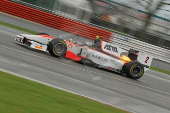 © Octane Photographic 2011. GP2 Official pre-season testing, Silverstone, Tuesday 5th April 2011. Rapax - Julian Leal. Digital Ref : 0039CB1D7025