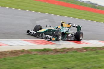 © Octane Photographic 2011. GP2 Official pre-season testing, Silverstone, Tuesday 5th April 2011. Lotus Art - Esteban Guiterrez. Digital Ref : 0039CB1D7340
