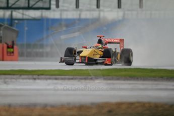 © Octane Photographic 2011. GP2 Official pre-season testing, Silverstone, Tuesday 5th April 2011. DAMS - Romain Grosjean. Digital Ref : 0039CB7D0111