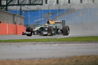 © Octane Photographic 2011. GP2 Official pre-season testing, Silverstone, Tuesday 5th April 2011. Lotus Art - Jules Bianchi. Digital Ref : 0039CB7D0231