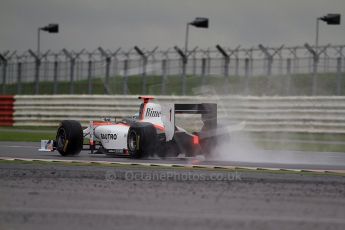 © Octane Photographic 2011. GP2 Official pre-season testing, Silverstone, Tuesday 5th April 2011. Rapax - Fabia Leimer. Digital Ref : 0039CB7D0244