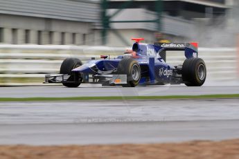 © Octane Photographic 2011. GP2 Official pre-season testing, Silverstone, Tuesday 5th April 2011. Carlin - Max Chilton. Digital Ref : 0039CB7D0296