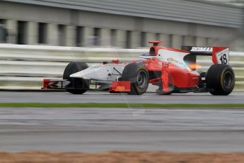 © Octane Photographic 2011. GP2 Official pre-season testing, Silverstone, Tuesday 5th April 2011. Scuderia Colini - Michael Herck. Digital Ref : 0039CB7D0341