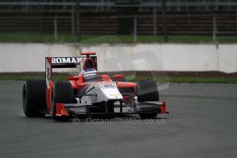 © Octane Photographic 2011. GP2 Official pre-season testing, Silverstone, Tuesday 5th April 2011. Scuderia Coloni - Michael Herck. Digital Ref : 0039CB7D0400