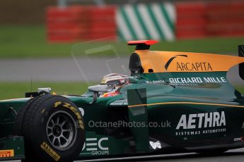 © Octane Photographic 2011. GP2 Official pre-season testing, Silverstone, Tuesday 5th April 2011. Lotus Art - Jules Bianchi. Digital Ref : 0039CB7D0664