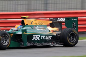 © Octane Photographic 2011. GP2 Official pre-season testing, Silverstone, Tuesday 5th April 2011. Lotus Art - Esteban Gutierez. Digital Ref : 0039CB7D0931
