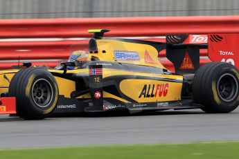 © Octane Photographic 2011. GP2 Official pre-season testing, Silverstone, Tuesday 5th April 2011. DAMS - Pal Varhaug. Digital Ref : 0039CB7D0948