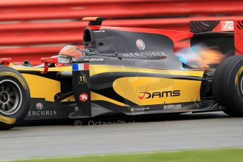 © Octane Photographic 2011. GP2 Official pre-season testing, Silverstone, Tuesday 5th April 2011. DAMS - Romain Grosjean. Digital Ref : 0039CB7D1053
