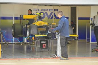 © Octane Photographic 2011. GP2 Official pre-season testing, Silverstone, Wednesday 6th April 2011. Super Nova - Luca Filippi. Digital Ref : 0040CB1D7613