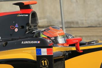 © Octane Photographic 2011. GP2 Official pre-season testing, Silverstone, Wednesday 6th April 2011. DAMS - Romain Grosjean. Digital Ref : 0040CB1D7698