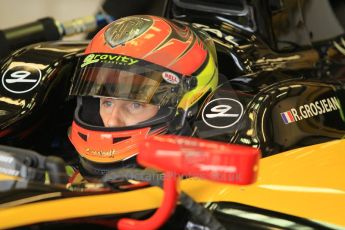 © Octane Photographic 2011. GP2 Official pre-season testing, Silverstone, Wednesday 6th April 2011. DAMS - Romain Grosjean. Digital Ref : 0040CB1D7844