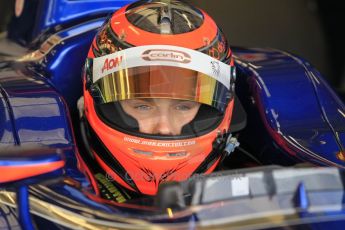 © Octane Photographic 2011. GP2 Official pre-season testing, Silverstone, Wednesday 6th April 2011. Carlin - Max Chilton. Digital Ref : 0040CB1D7908