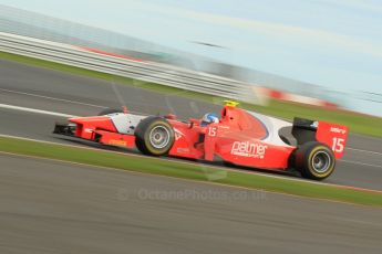 © Octane Photographic 2011. GP2 Official pre-season testing, Silverstone, Wednesday 6th April 2011. Arden - Jolyon Palmer. Digital Ref : 0040CB1D7954