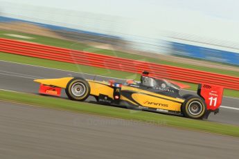 © Octane Photographic 2011. GP2 Official pre-season testing, Silverstone, Wednesday 6th April 2011. DAMS - Romain Grosjean. Digital Ref : 0040CB1D7963