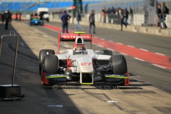 © Octane Photographic 2011. GP2 Official pre-season testing, Silverstone, Wednesday 6th April 2011. Team Air Asia - Davide Valsecchi. Digital Ref : 0040CB1D8069