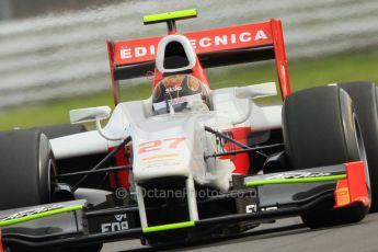 © Octane Photographic 2011. GP2 Official pre-season testing, Silverstone, Wednesday 6th April 2011. Team Air Asia - Davide Valsecchi. Digital Ref : 0040CB7D1518